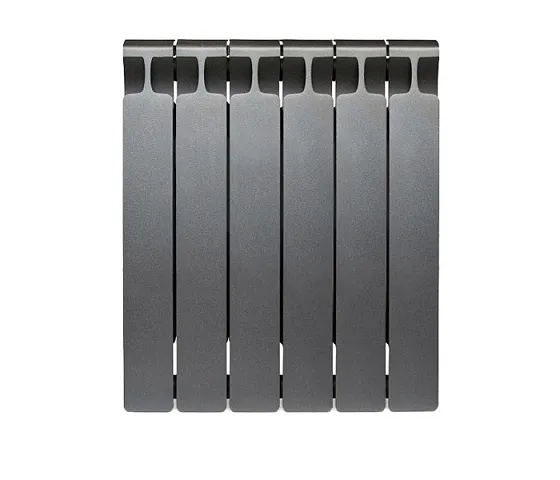Радиатор Rifar (Рифар) Monolit 500 (6 секций), цвет черный