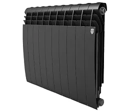 Радиатор алюминиевый Royal Thermo Biliner Alum 500 Noir Sable (10 секций)
