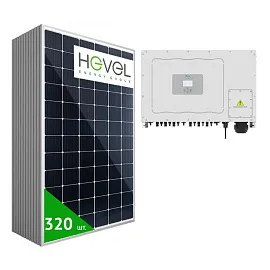 Сетевая солнечная станция 100 кВт (DEYE SUN-100)