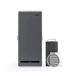 Рекуператор воздуха (энергосберегающий проветриватель, серый) VAKIO Base Smart