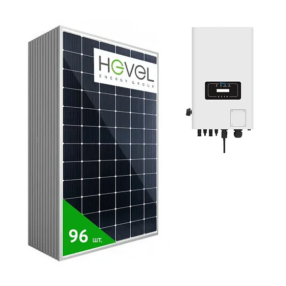Сетевая солнечная станция 30 кВт (DEYE SUN-30)