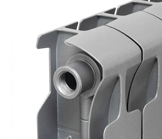 Радиатор Rifar (Рифар) Monolit 500 (10 секций), цвет серый