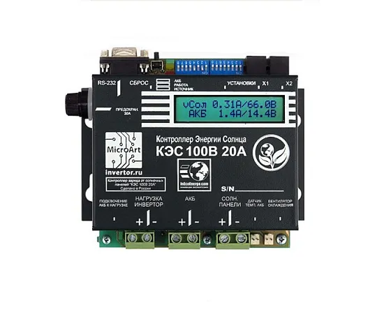Солнечный контроллер МикроАрт КЭС 100/20 MPPT