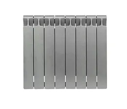 Радиатор Rifar (Рифар) Monolit 500 (8 секций), цвет серый