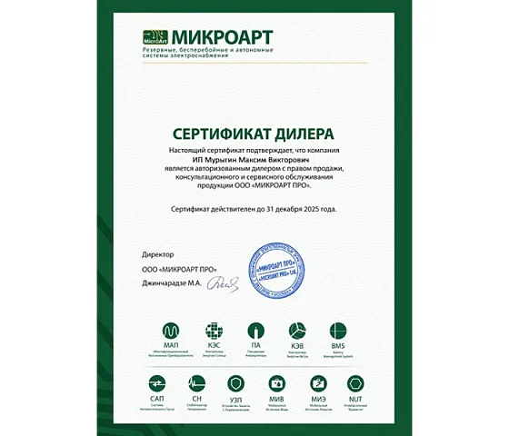 Источник бесперебойного питания МАП SIN 9 КВТ 48В DOMINATOR