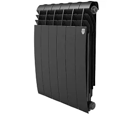 Радиатор алюминиевый Royal Thermo Biliner Alum 500 Noir Sable (6 секций)