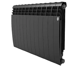 Радиатор алюминиевый Royal Thermo Biliner Alum 500 Noir Sable (12 секций)