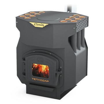Дровяная трубная отопительная печь ТОП-Драйв-150