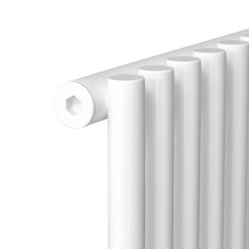 Радиатор Гармония А25 N 1-2000-4 RAL 9016, 4 секции, подключение боковое