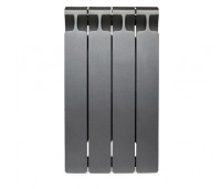Радиатор Rifar (Рифар) Monolit 500 (4 секции), цвет черный
