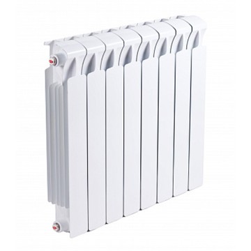 Радиатор Rifar (Рифар) Monolit 500 (6 секций), цвет белый