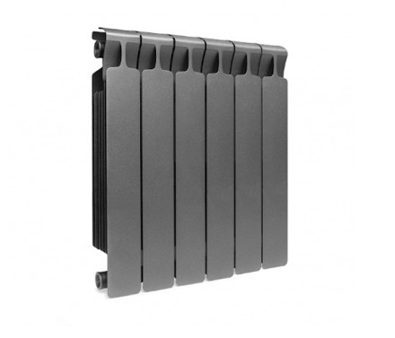 Радиатор Rifar (Рифар) Monolit 500 (6 секций), цвет черный