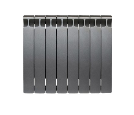Радиатор Rifar (Рифар) Monolit 500 (8 секций), цвет черный