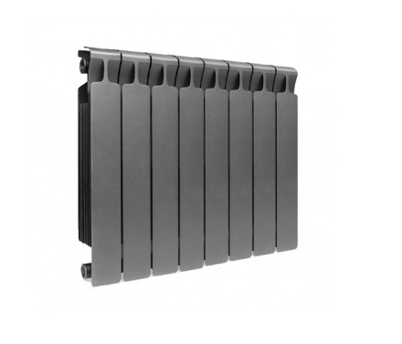 Радиатор Rifar (Рифар) Monolit 500 (8 секций), цвет черный