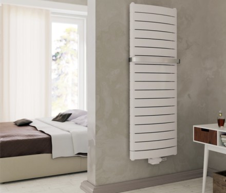 Вертикальный радиатор биметаллический Rifar Convex 500/22 Antracit