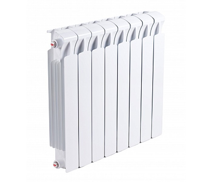 Радиатор Rifar (Рифар) Monolit 500 (10 секций), цвет белый