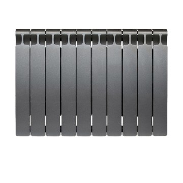 Радиатор Rifar (Рифар) Monolit 500 (10 секций), цвет черный