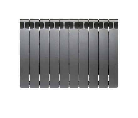 Радиатор Rifar (Рифар) Monolit 500 (10 секций), цвет черный