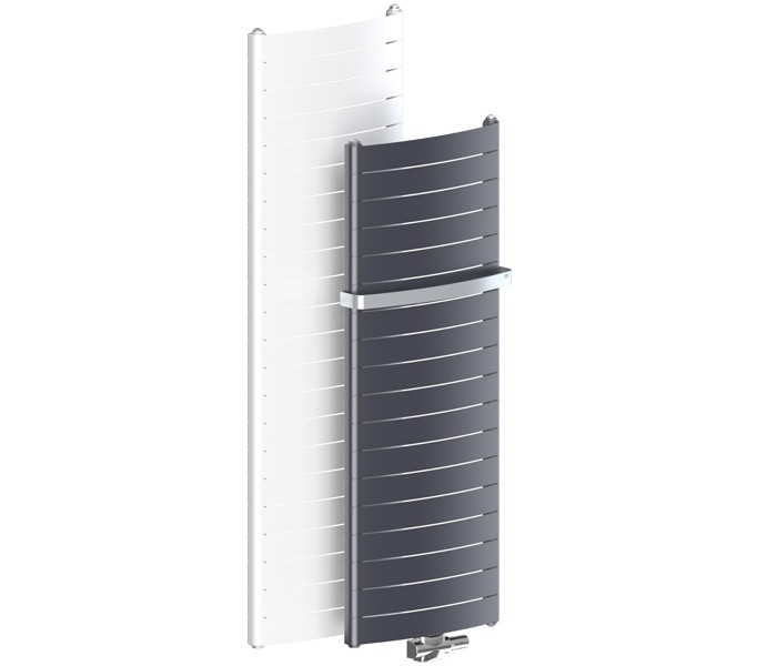 Вертикальный радиатор биметаллический Rifar Convex 500/22 Titan