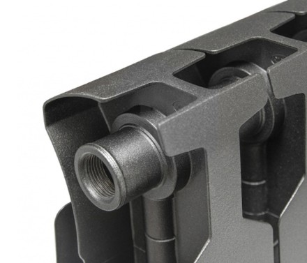 Радиатор Rifar (Рифар) Monolit 500 (12 секций), цвет черный