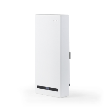 Рекуператор воздуха (энергосберегающий проветриватель, белый) VAKIO Base Smart