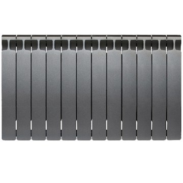 Радиатор Rifar (Рифар) Monolit 500 (14 секций), цвет черный