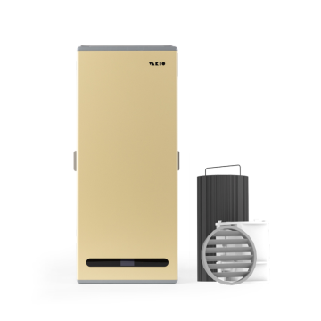 Рекуператор воздуха (энергосберегающий проветриватель, цвет золото) VAKIO Base Smart