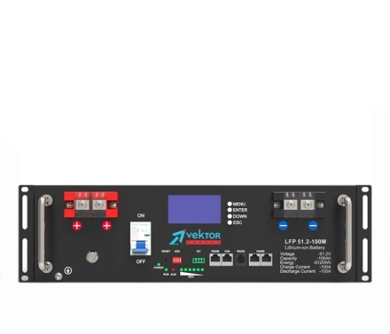 Литиевый аккумулятор Vektor Energy Smart BMS 100A LFP 51,2-100M