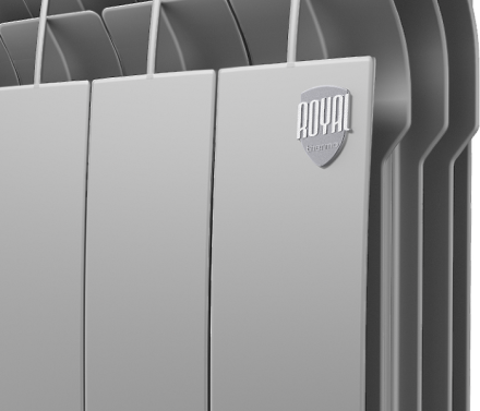 Радиатор алюминиевый Royal Thermo Biliner Alum 500 Silver Satin (12 секций)