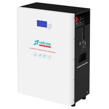 Литиевый накопитель Vektor Energy LFP 51,2-150W (BMS 150A)