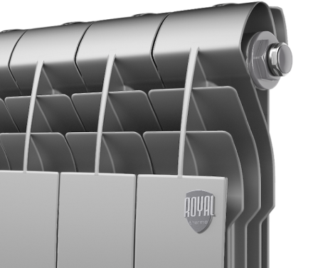 Радиатор алюминиевый Royal Thermo Biliner Alum 500 Silver Satin (4 секции)