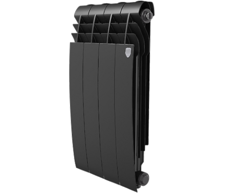 Радиатор алюминиевый Royal Thermo Biliner Alum 500 Noir Sable (4 секции)