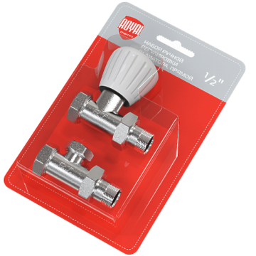 Комплект ручной регулировки прямой Royal Thermo 1/2"
