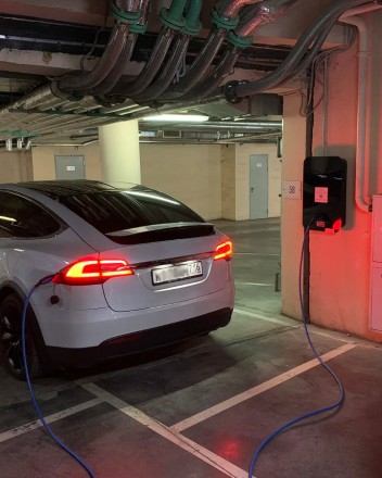 Зарядная станция TOUCH Home Mini 22 с кабелем