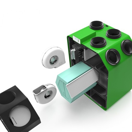 Вентиляционная установка Blizzard DP 400-1ZH-L