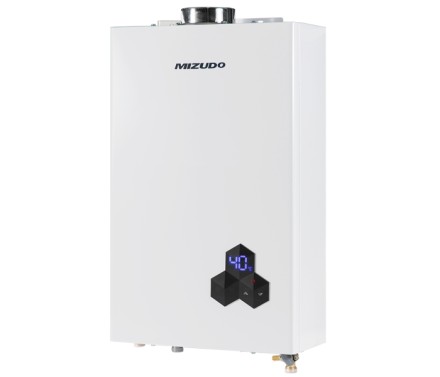 Турбированная газовая колонка MIZUDO ВПГ 4-12Т ТУРБО Oxygen free Euro, 12 л/мин