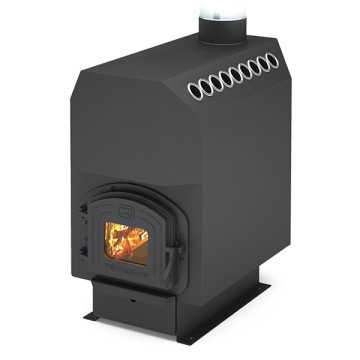 Печь отопительная ТОП ДЧ-300 с чугунной дверцей