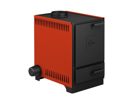 Твердотопливный котел СТЭН mini 7 терракот